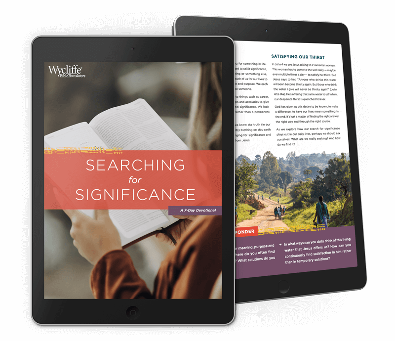 Searching for Significance ebook from Wycliffe Bible Translators