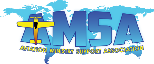 Aviation Ministry Support Association (AMSA) logo